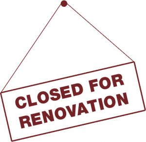 Closed for renovation